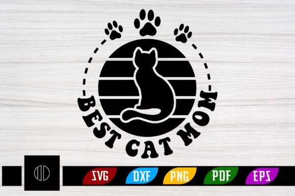 A Designer's Review of Best Cat Mom Retro SVG
