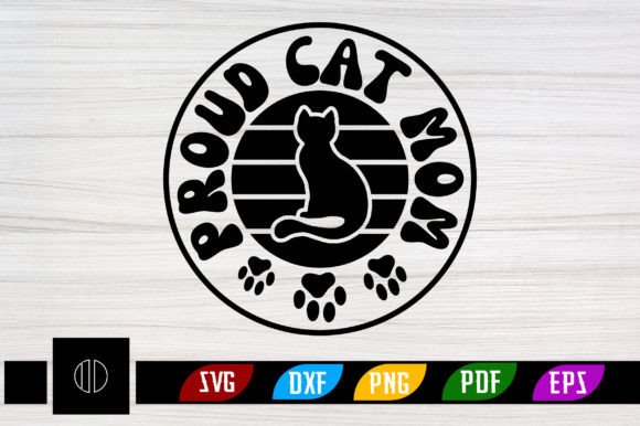 A Designer's Review of the Proud Cat Mom Retro SVG