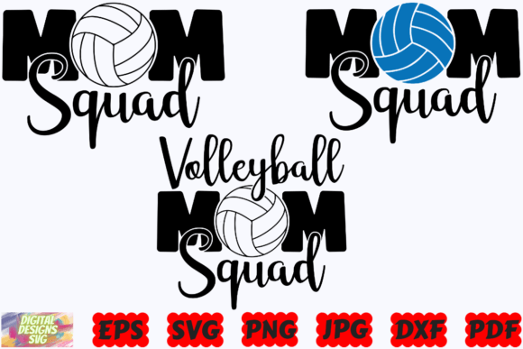 A Designer’s Take on the Volleyball Mom Squad SVG