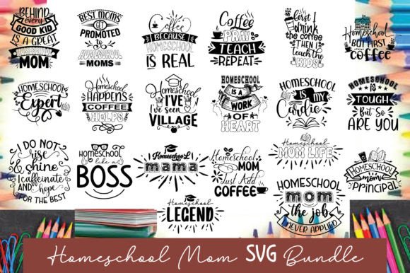A Practical Review of the Homeschool Mom Bundle SVG