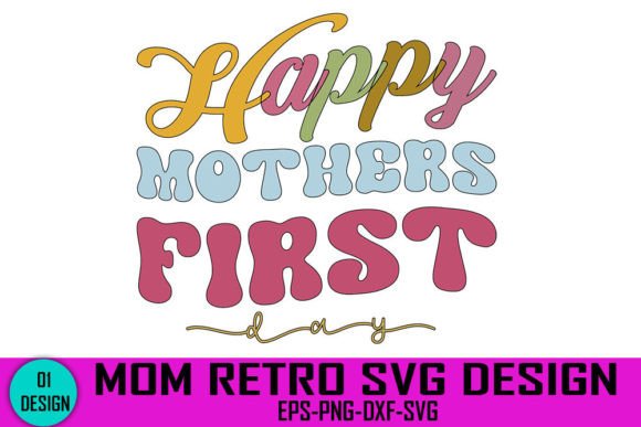 A Retro Embroidery Design Fit for a First Mother's Day