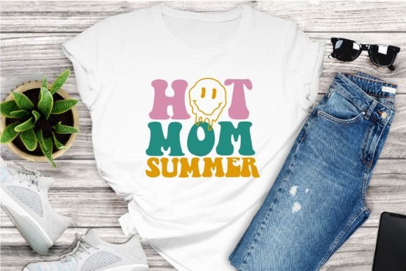 Hot Mom Summer SVG: A Retro Design Review for Embroidery
