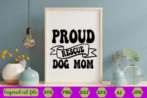 Proud Rescue Dog Mom RETRO SVG: A Designer's Honest Review